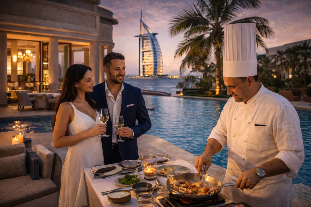 Private chef on boat