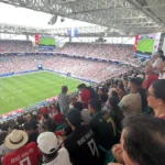 England football match, major event